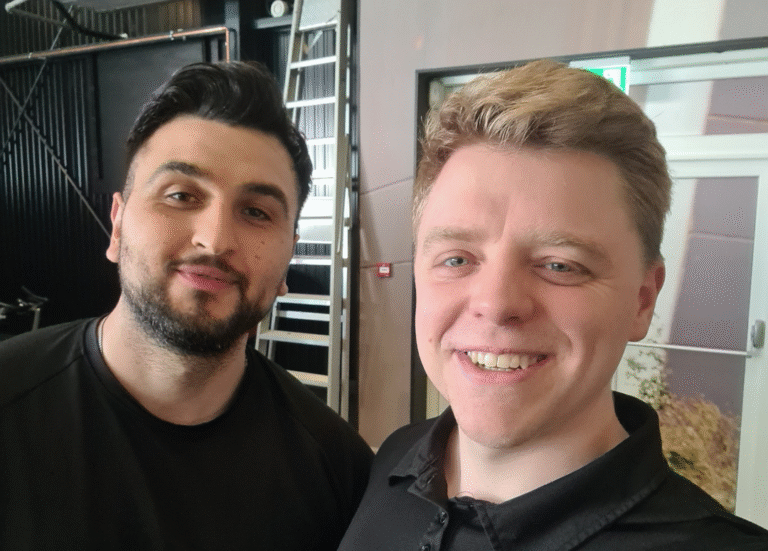 Drukke professionals in Haarlem
